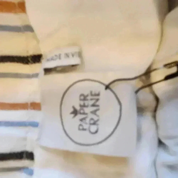 Paper crane cotton striped pants - Picture 6 of 7